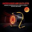 Electric Fan Heater Industrial Portable Room Space Carpet Dryer 3000W Hot Air Blower 2IN1 for Workshop Warehouse Office Fast Heating SAA Free Standing