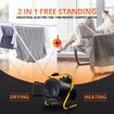 Electric Fan Heater Industrial Portable Room Space Carpet Dryer 3000W Hot Air Blower 2IN1 for Workshop Warehouse Office Fast Heating SAA Free Standing