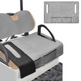 Golf Cart Seat Cover Soft Non-Slip Golf Cart Seat Towel Breathable Golf Cart Seat Blanket Covers Fits Most 2 Seater Golf Carts