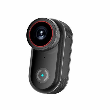 4K Mini Action Body Camera Wearable POV Camera with Wi-Fi 1.47in HD Screen 143 Degree Wide Angle Magnetic Clip Mount Thumb-Size Sports Camera