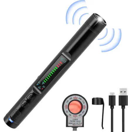 Hidden Camera Detectors Anti Spy Detector, Bug Detector Camera Finder Listening Devices Finder for Home Office Travel