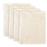 4 Pcs 30CM x 30CM Nut Milk Bags, 100% Unbleached Cotton, Food Strainer, Reusable Cheesecloth, Straining Almond, Oat, Soy Milk