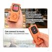 Aluminum Alloy Case for Apple Watch Turn Your Apple Watch into a Smartphone,Retro iPod Style Metal Protective Cover with Click Wheel (Orange,42mm)