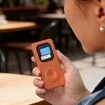 Aluminum Alloy Case for Apple Watch Turn Your Apple Watch into a Smartphone,Retro iPod Style Metal Protective Cover with Click Wheel (Orange,42mm)