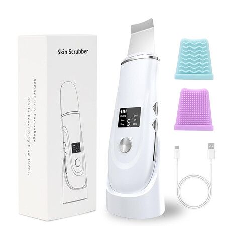 Face Scrubber Skin Spatula, Blackhead Remover Deep Cleansing Tool for Pore Extraction, Blackhead Remover Face Spatula for Facial Skincare Women Gift
