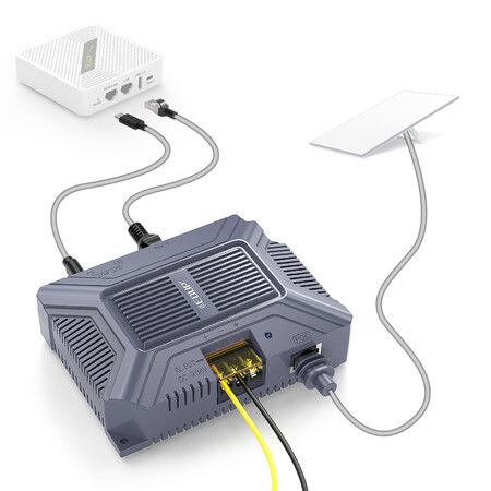 Starlink GigE PoE Injector 200W 5 In 1 Gen 3 Compatible Star link Internet Devices Multi Port Output