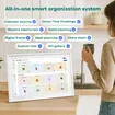 WiFi Wall Digital Calendar Planner 15.6 Inch Chore Chart Family Meal Schedule Organiser Electronic HD IPS Display Video Photo Frame Smart Touch Screen