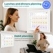 WiFi Wall Digital Calendar Planner 15.6 Inch Chore Chart Family Meal Schedule Organiser Electronic HD IPS Display Video Photo Frame Smart Touch Screen
