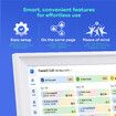WiFi Wall Digital Calendar Planner 15.6 Inch Chore Chart Family Meal Schedule Organiser Electronic HD IPS Display Video Photo Frame Smart Touch Screen