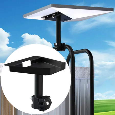 Stainless Steel Mount For Starlink Gen 3,Pipe Clamp Mounting Bracket For Rvs,Caravans Car Rooftops,Heavy Duty Weatherproof Satellite Pole Holder