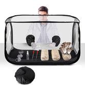 Large Still Air Box Mushroom Grow Tent, 52CM x 52CM x 82CM Clean Air Workstation, Sturdy Flow Hood for Grow Bags, Growers, and Home Scientists