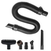 6PCS Vacuum Attachments Kit with 5140128-68 Replacement Vacuum Hose for DeWalt DCV580, DCV580H, DCV581H Wet/Dry Vacuum, Horsehair Brushes