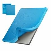 Starlink Mini Cover Rugged Silicone Protective Cover, Heavy Duty Starlink Mini Case Accessories 4X Shock-Absorbing Reinforced Armor Corners (Blue)