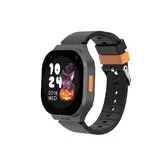 4G Kids Smart Watch with GPS WiFi LBS Tracking,Android,Video Call,SOS CALL 30W Camera,390x390 HD Display For Kids Color Black