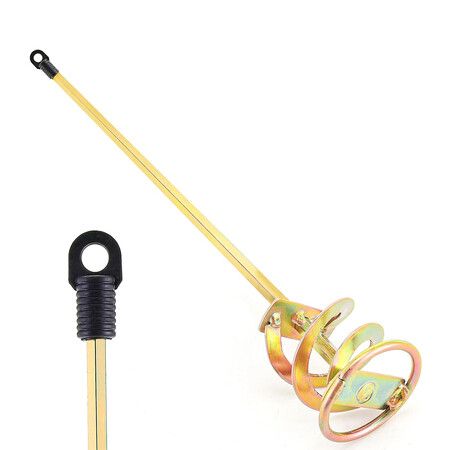 Paint Mixer for Drill, Drill Paint Mixer Works with Any Drill Bit, Rust Proof Paint Stirrer for Drill, Paint Drill Attachment for 1 to 5 Gallon Bucket