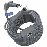 15M+0.9M Starlink Cable Gen2 Ethernet Adapter  CMR Rated 26AWG Replacement Extension RJ45 Port Outdoor Indoor