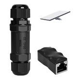 Starlink Ethernet Adapter Kit, IP68 Waterproof RJ45 Coupler for Starlink Cable, Cat7, Cat6, Cat5E, Cat5 Network LAN Cable Extender for Network Cables