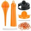 Oil Change Kit Compatible with Harley-Davidson,Complete Motorcycle Oil Change Tool Set with Filter Cap Wrench,Fill Tools & 30Pcs O-Rings