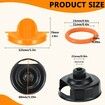 Oil Change Kit Compatible with Harley-Davidson,Complete Motorcycle Oil Change Tool Set with Filter Cap Wrench,Fill Tools & 30Pcs O-Rings