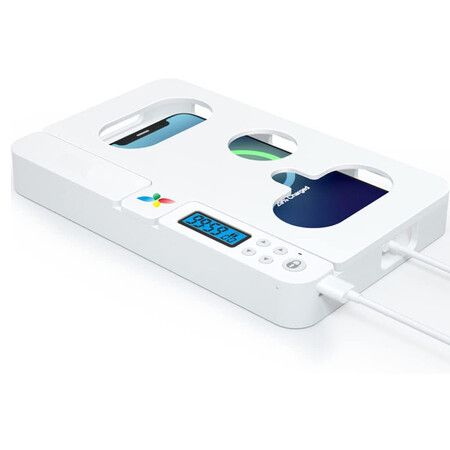 Portable Phone Lock Box with Timer for iPhone and Android Phones, Self-Control Timed Phone Jail Locker to Help Kids, Students, Men Women Focus Back
