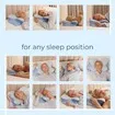 Ergo Cervical Neck Pillow for Sleeping Pillow Contour Memory Foam Pillows for Back,Side Sleeper Pillows