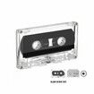 2 Pack Blank Cassette Tapes 60 Minutes Clear Audio Recording Tape with Plastic Storage Case for Music Speech Collectors