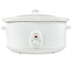 Tiffany Stainless Steel 6.5L Slow Cooker - White