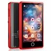 16GB MP3 Music Player,3-inch Portable MP4 Player Support All Formats Video with Built-in Speaker,FM,Video,E-Book, Recording. Expandable up to 256GB,Red