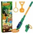 Metal Detector for Kids Lightweight Gold Detector Adjustable 60-80 cm Kids Metal Detector Perfect for Ages 3-12 Great Outdoor Activity