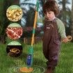 Metal Detector for Kids Lightweight Gold Detector Adjustable 60-80 cm Kids Metal Detector Perfect for Ages 3-12 Great Outdoor Activity