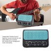 Electric Guitar Amp, DC 5V Bluetooth 5.0 Mini Guitar Amp for Electric Guitars, Double Channels Rechargeable Portable Pratice Small Amplifier