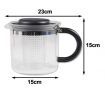 Melior Beaubourg Infuser Teapot - 6 Cup Capacity