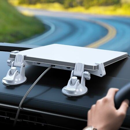 Starlink Mini Car Mount for Dashboard,Starlink Mini Suction Cup Mount for Dashboard and Windshield,Secure Mounting Kit for Most Vehicles and Ensure Driving