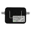 Satellite Finder, Digital Signal Finder Sat Receiver Professional Locators Portable Aerial Terrestrial Detector Black Background