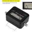 Satellite Finder, Digital Signal Finder Sat Receiver Professional Locators Portable Aerial Terrestrial Detector Black Background