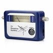 TV Signal Finder, TV Antenna Signal Strength Meter Antenna Signal Meter Digital Aerial Terrestrial Signal Strength Meter for Home Use