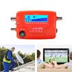 Digital Satellite Finder, 2 in 1 Satellite and TV Signal Finder STF-01 TV Antenna Signal Strength Meter Signal Finding Meter with Compass Alarm Buzzer
