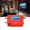 Digital Satellite Finder, 2 in 1 Satellite and TV Signal Finder STF-01 TV Antenna Signal Strength Meter Signal Finding Meter with Compass Alarm Buzzer