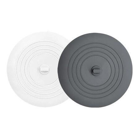 Tub Stopper 2PCS,Bathtub Drain Stopper,15cm Bathtub Tub Drain Cover Stopper,Silicone Drain Plug,Kitchen Bathroom Hair Water Shower Stopper