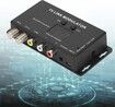 UHF Modulator TV LINK Modulator, Universal Composite A/V to RF Coax Agile Modulator RF TV Micro Modulator Compact RF Modulator Converter IR Extender
