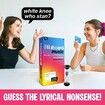 Misheard Music Card Game,Guess the Song or Artist with 500 Lyrical Nonsense Cards,Hilarious Music Games for Fun Family for Karaoke & Party Entertainment