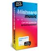 Misheard Music Card Game,Guess the Song or Artist with 500 Lyrical Nonsense Cards,Hilarious Music Games for Fun Family for Karaoke & Party Entertainment