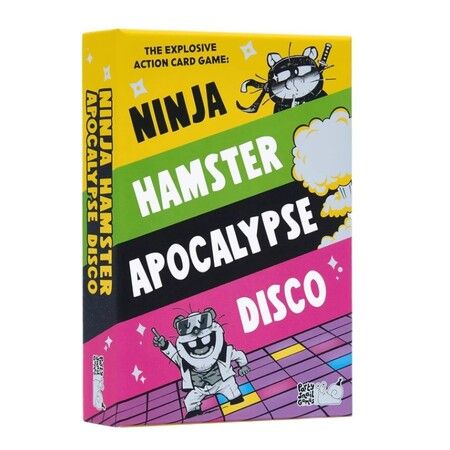 Ninja Hamster Apocalypse Disco: The Action-Packed Card Game That Gets Everyone Exploding with Laughter, Hilarious Fun for Kids and Teens