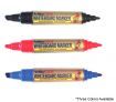 Artline 525T Pack of 12 Dual-Nib 5mm Whiteboard Marker Xylene Free - Black
