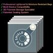 10 Pack 3D Filament Vacuum Storage Bags,Lightproof Airtight Moisture-Proof Bags with Electric Pump 2 Clips for PLA ABS PETG TPU