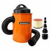 Portable Dust Collector Extractor Industrial Woodworking Sawdust Vacuum Catcher Hose 1200W 50L 0.5 Micron Filtration System 5 Adapters Workshop Tool