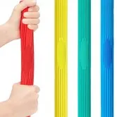 4Pcs Flex Resistance Bars For Tennis And Golfers Elbow,Twist Bar For Wrist And Forearm Strength,Hand Exerciser Device To Improve Grip,4 Levels