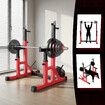 Adjustable Squat Rack Stand Barbell Dip Bar Station Weight Lifting Bench Press 350kg Garage Gym Exercise Equipment Fitness Workout Strength Training