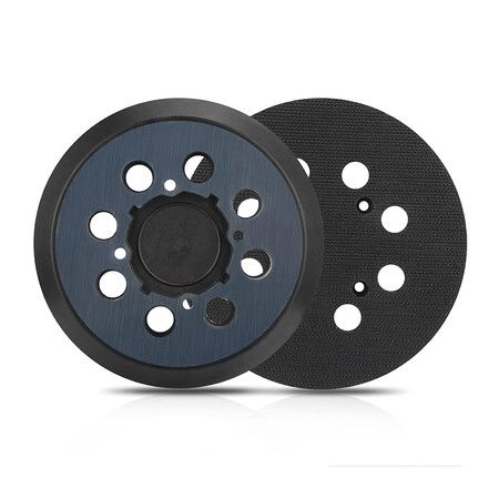 2Pcs Sander Pad Replacement for Dewalt, 5 Inch 8 Hole Hook and Loop Orbital Sander Pad Compatible with DeWalt DWE6421 DWE6423 Random Orbital Sanders