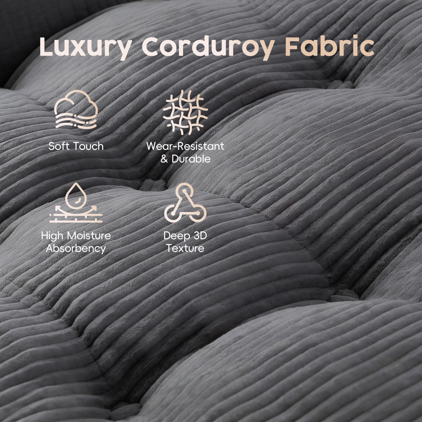 Folding Floor Sofa Bed Set 3in1 Convertible Sleeper Chair Couch Lounge Chaise Mattress Ground Seat Comfy Fold Out Guest Lounger Back Support Pillow